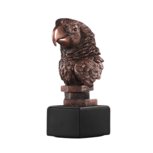 Parrot Head Sculpture