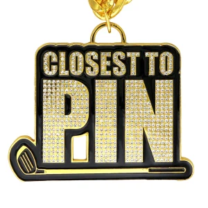 GOLF25 Closest to the Pin Chain - Gold