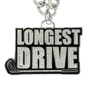 GOLF25 Longest Drive Chain - Silver