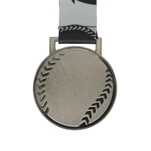 GEN24 Baseball/Softball Medal - Antique Nickel