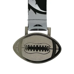 GEN24 Football Medal - Antique Nickel