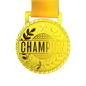 MED26 Gold Champion Medal