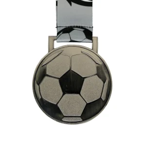 GEN24 Soccer Medal - Antique Nickel