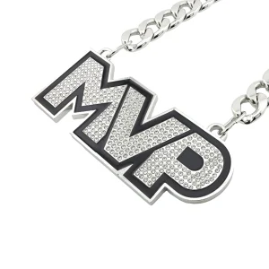 MVP26 Stone Chain Silver/Clear